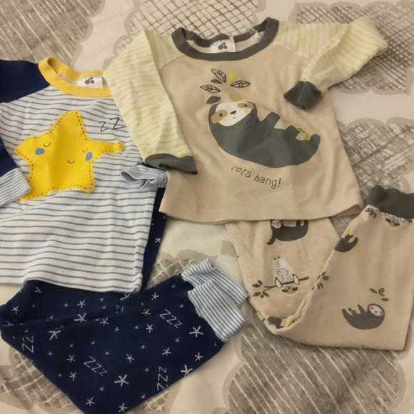 Just Born Other - CLOSET SALE! ⭐2 pairs! Organic Cotton Pajamas - 2T